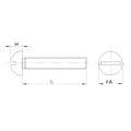 Acionamento de parafuso de máquina padrão BS450 R Head