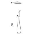 Square Concealed Mixer Shower Set