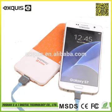 high quality cheap colorful credit card power bank