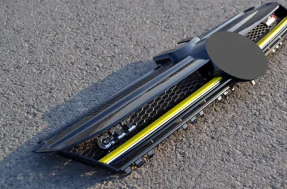 GTI Style Honeycomb Front Grille for Volkswagen Golf 7/7.5 Oettinger Radiator Grille