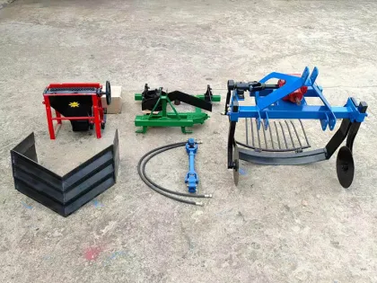 Tractor-Driven Sweet Potato Harvester with Vibrator