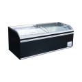 Supermarket Meat Type Island Chiller Freezer Commercial