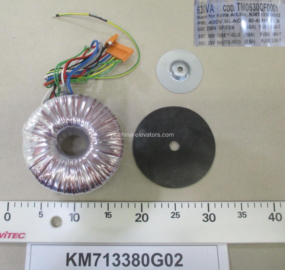 KM713380G02 630VA Transformador para elevadores Kone MRL
