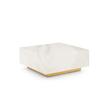 New marble coffee table