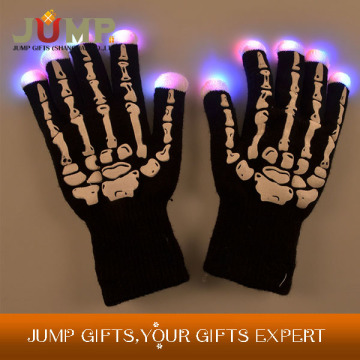 Very Popular Halloween Novelty LED Flashing Gloves