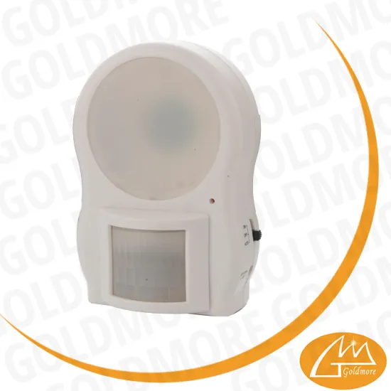 Goldmore2 Battery Powered Plastic PIR 3LED motion sensor night lamp led sensor lights