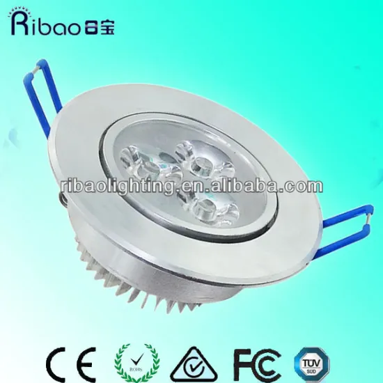 Surface mounted round color changing of 3w led recessed ceiling light