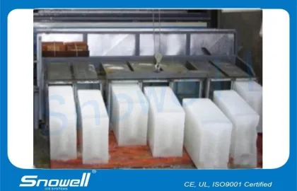 R22 Industrial Ice Block Making Machine Lg Control , Ice Freezing Time 4 - 8 Hours