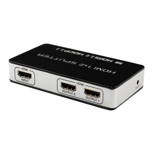 HDMI Splitter 2.0 1x2 with 1 input 2 outputs support 4k 60Hz