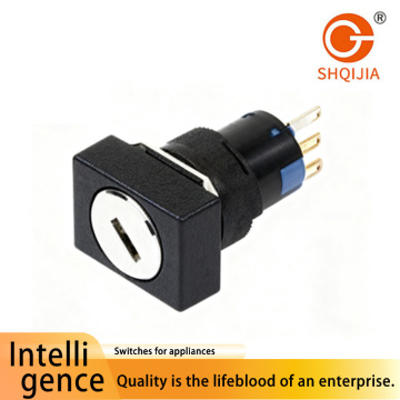 A16-632 Interruptor de botón con bloqueo de dos posiciones