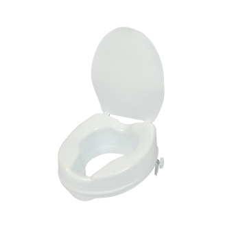 4 inch Raised Standard Toilet Seat With Lid