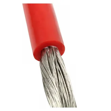High Pressure Glass Fiber Braided Silicone Wire