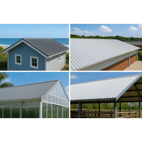 Custom Anti-UV & Sound Insulating PVC Roofing for Tropical Agriculture