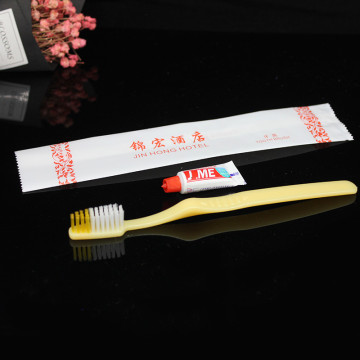 degradable wheat straw toothbrush toothpaste set