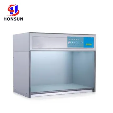 Lab Color Verification Cabinet: Dyeing Plant Color Matching Light Box