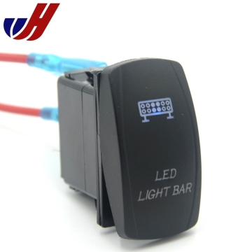 Colorful LED Carling Style 12V/24V Auto/Marine Rocker Switch