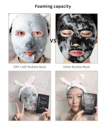 Wholesale Vegan Skincare: OMY LADY Collagen Facial Moisturizing Mask Sheet