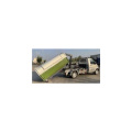 Detachable compartment sanitation truck gasoline model