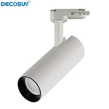 40W Ra90 Dimmable Cylinder Led Track Light