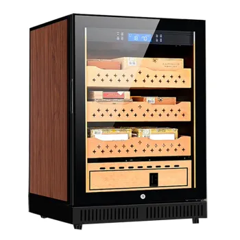 500 Count Cigar Humidor Storage Cabinet with Temperature and Humidity Control
