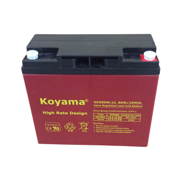 ประสิทธิภาพสูง UPS NPH85-12: 12V 20AH แบตเตอรี่อัตราสูง