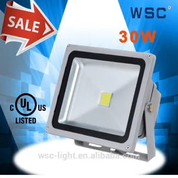 UL high quality outdoor 30w 50 watt led flood light