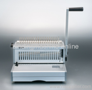 Desktop Manual Plastic Comb Binding Equipment 