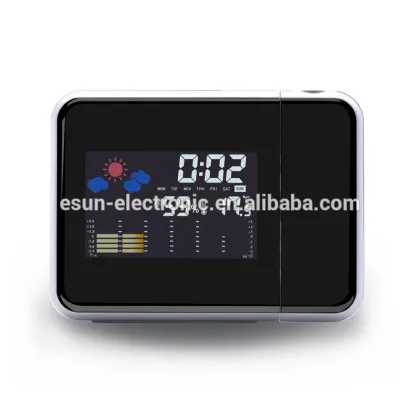 Best Projector Alarm Clock,Color Screen Calendar Digital Desktop Projection Clock