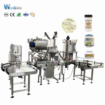 Automatic 1000g Milk Powder Bottle Can Jar Filling and Packaging Machine