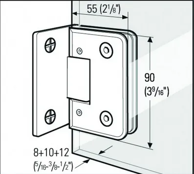 Glass shower door hinges,For building Project Glass shower door hinges Hardware,Dorma quality Bathroom shower hinges