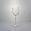 Crystal Gold Rimmed Champagne Flautes Coupe Glass Glass