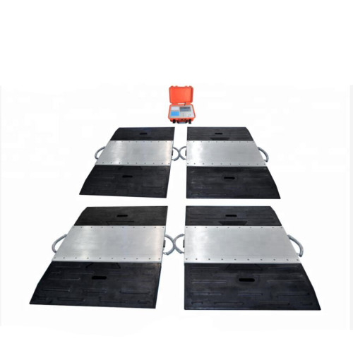 80t Dynamic Portable Axle Weigh Scales China Manufacturer