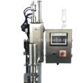 Liquid nitrogen dosing machine for mineral water