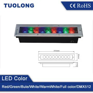 6w led underground paving light