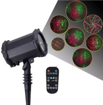 RGB Moving Spot Strobe Laser Light for Outdoor Garden Decoration