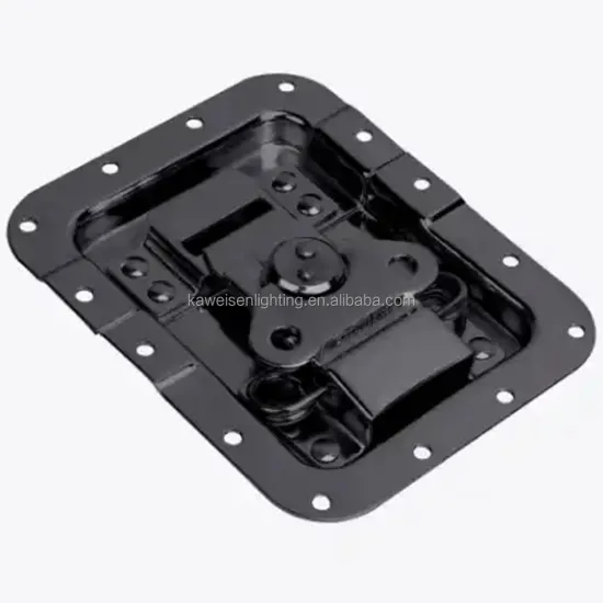 Professional Grade Durable Black Finish Road Case Hardware Parts: Locks, Latches, and Accessories for Flight Cases