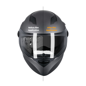 Película de casco de motocicleta anti antidivuelos impermeables