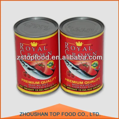 canned mackerel fish