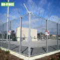 High Security Anti Climb Cut Wire Mesh Fence