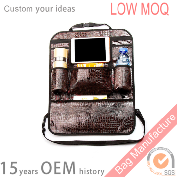 Luxury Alligator Car seat Organizers for car backseat