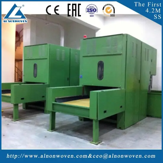 Automatic weighing ALKS-1300 cotton bale opener machine machine width 1.3m For geotextile