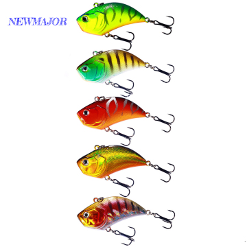 NEWMAJOR 5.4cm Vib Sinking Hard Bait for Crucian Carp, Tuna, Sea Bass in Freshwater Lakes and Streams