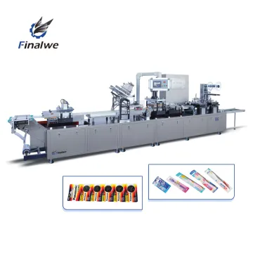 Blister Card Machine for Paper and Plastic Toothbrush Blister Packaging