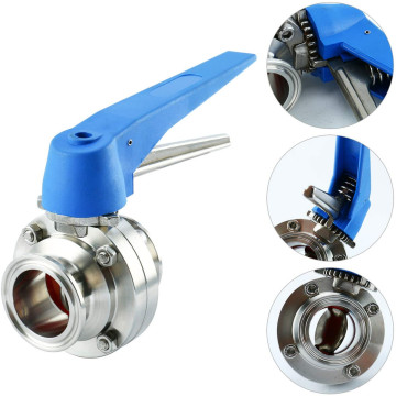 Stainless steel Tri-clamp Butterfly Valve