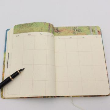Paper retro painting notebook