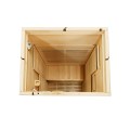 Salão de Sauna Infraversa de Hemlock Canadense Indoor