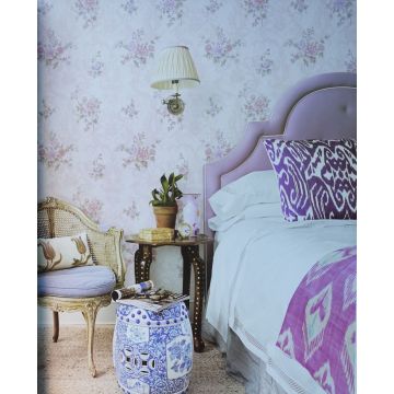 PVC Vinly Wallpaper Flor Design PVC papel papel de parede