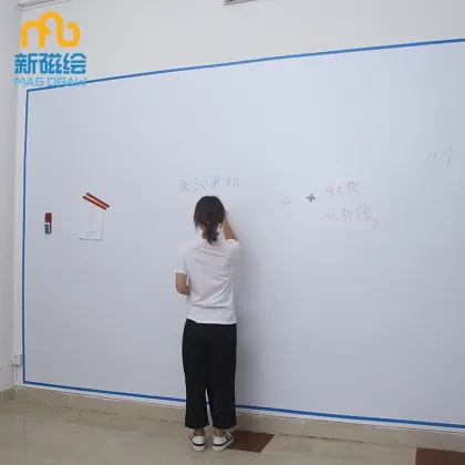 Turn Wall Into Whiteboard- Home Office Whiteboard