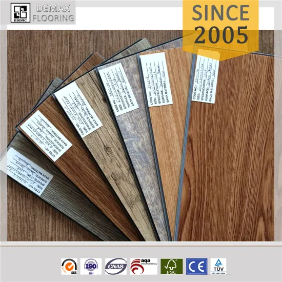 5mm Ochre Ash Crystal Texture Sparkle new design warehouse click Vinyl Flooring / vinil flooring pvc