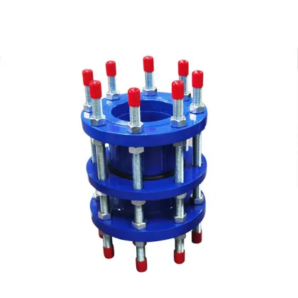 Flange adaptor for ductile iron pipe